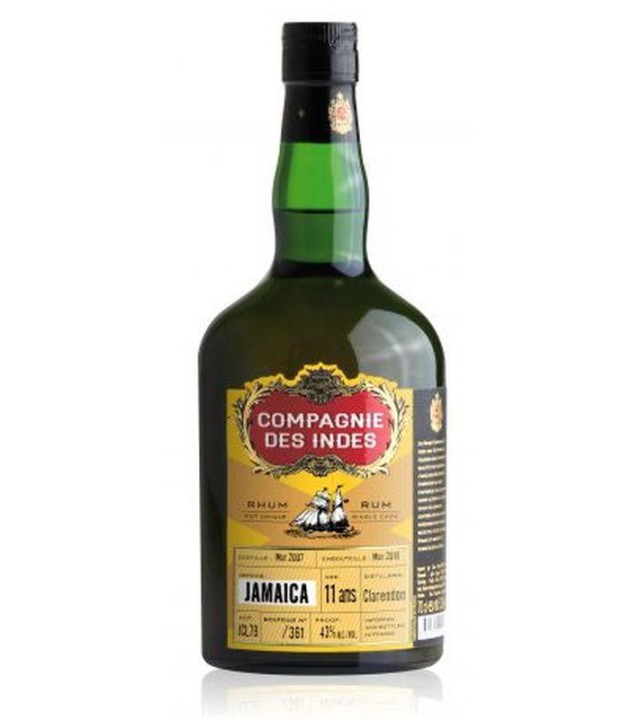 Compagnie des Indes "Clarendon" 43% Rhum JamaÏque