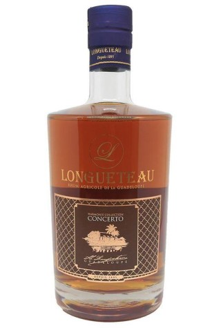 Longueteau "Concerto" 47.20% 70cl Rhum ambré