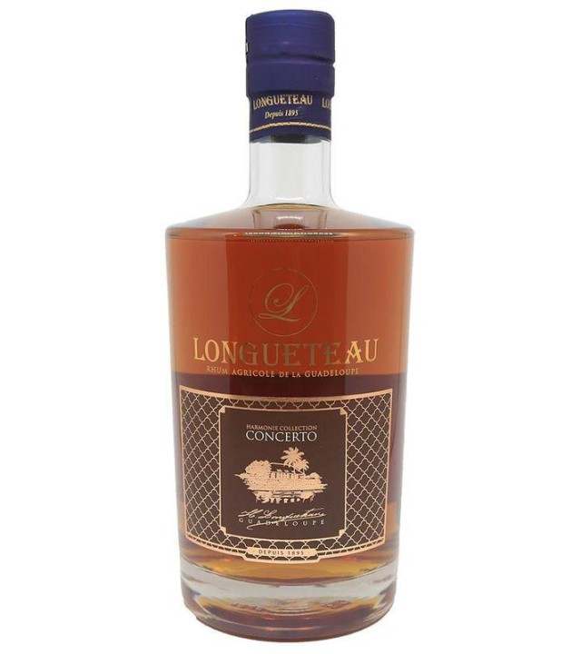 Longueteau "Concerto" 47.20% 70cl Rhum ambré