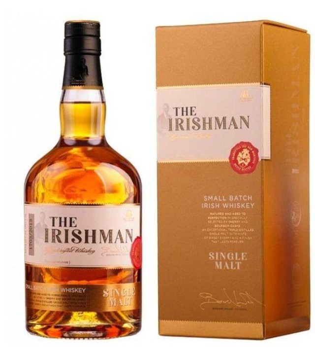 The Irishman Single malt Bourbon et Sherry cask 40%