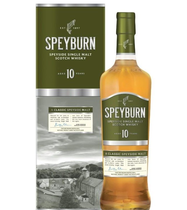 Whisky single malt, Speyburn 10 ans, 40%