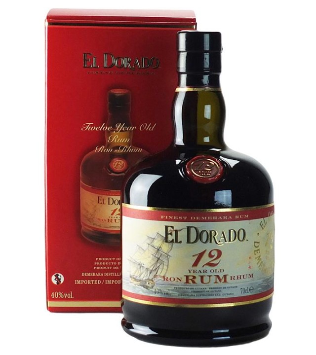 rhum el dorado 12 ans 40%