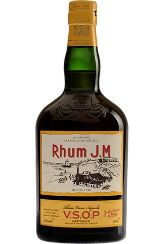 rhum vieux vsop 43% jm