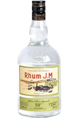 Rhum agricole JM blanc 50%