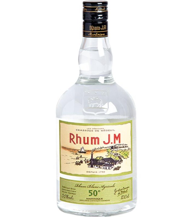 Rhum agricole JM blanc 50%