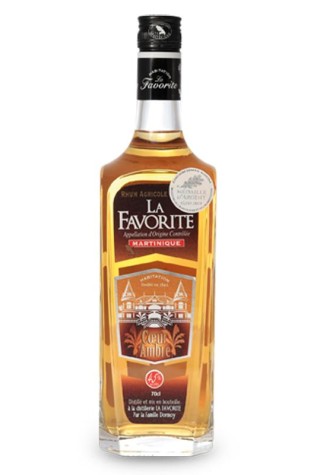 rhum la favorite coeur d'ambre