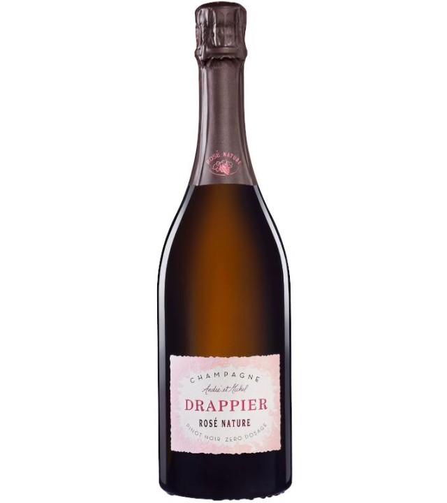 brut nature rose drappier