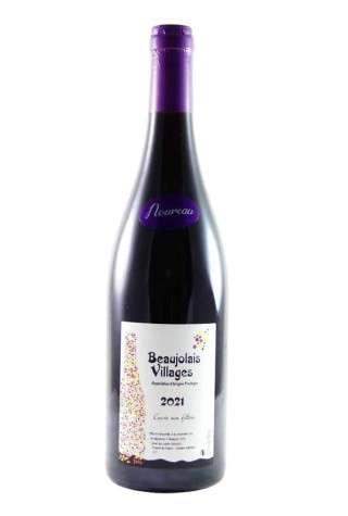 Beaujolais Villages Primeur non filtré 2021, Selection Bossetti