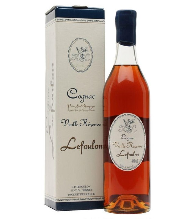 Cognac vieille réserve 20 cl, Lefoulon