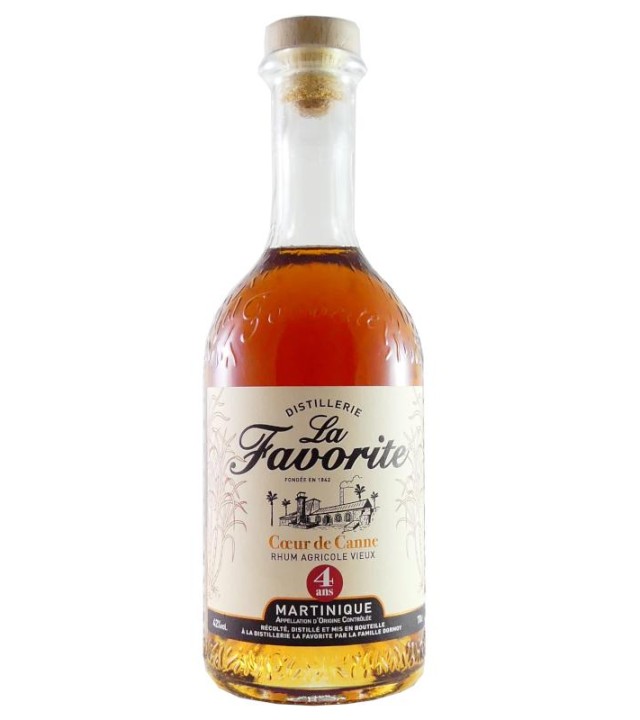 rhum la favorite 4 ans 42%