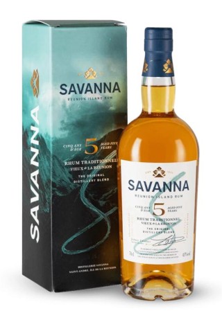 Rhum traditionnel 5 ans, Savanna 43%