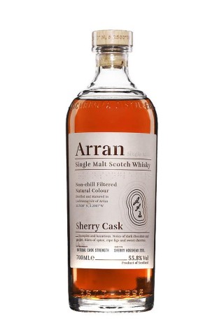 arran sherry cask 55.80% 70 cl