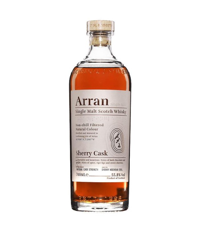 arran sherry cask 55.80% 70 cl