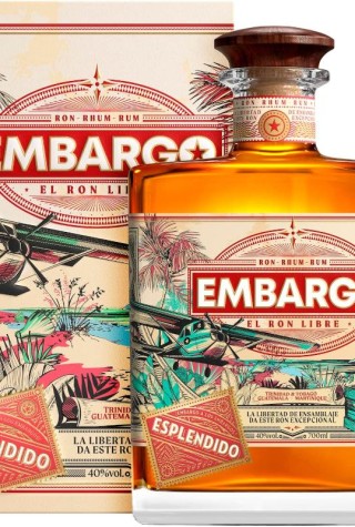 Rhum Embargo Anejo Esplandido, 40% 70 cl