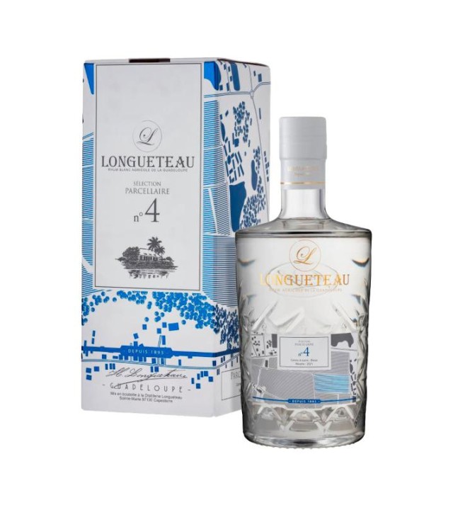 Longueteau Sélection Parcellaire N°4 55° rhum blanc