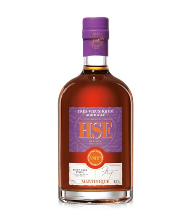 rhum hse porto cask 45% 70 cl