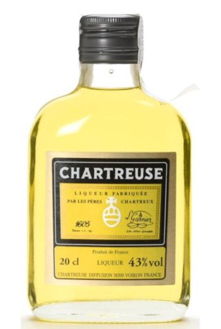 Flasque Chartreuse jaune 20 cl 43%