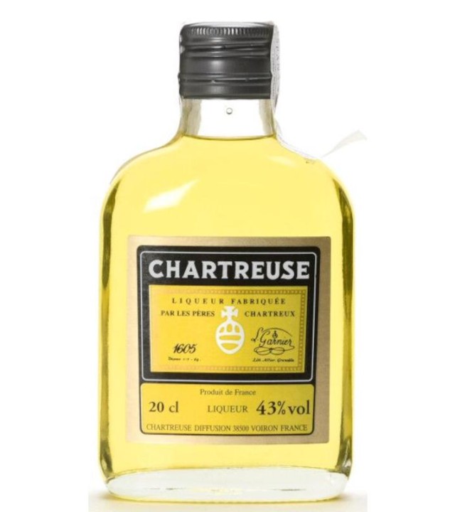 Flasque Chartreuse jaune 20 cl 43%