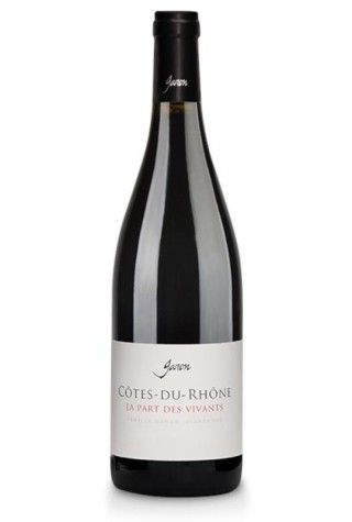 Côtes du Rhône, la Part des Vivants 2022, domaine Garon