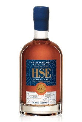 HSE rhum extra vieux Single Cask 2003 47.80% 50 cl