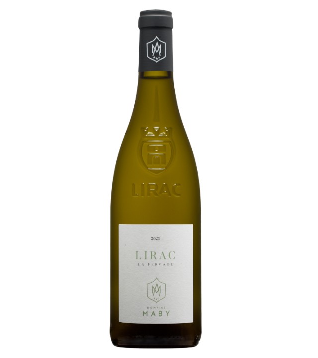 Lirac, "La Fermade" blanc 2023, domaine Maby