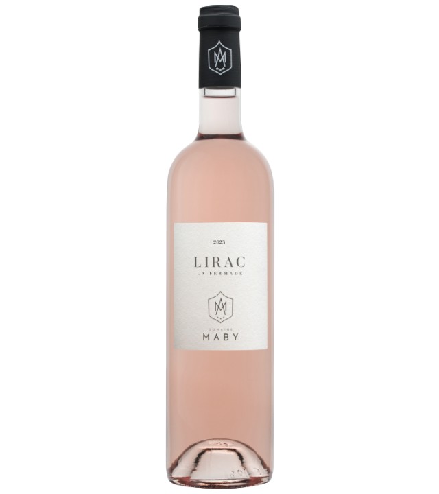 Lirac, "La Fermade" rosé 2023, domaine Maby