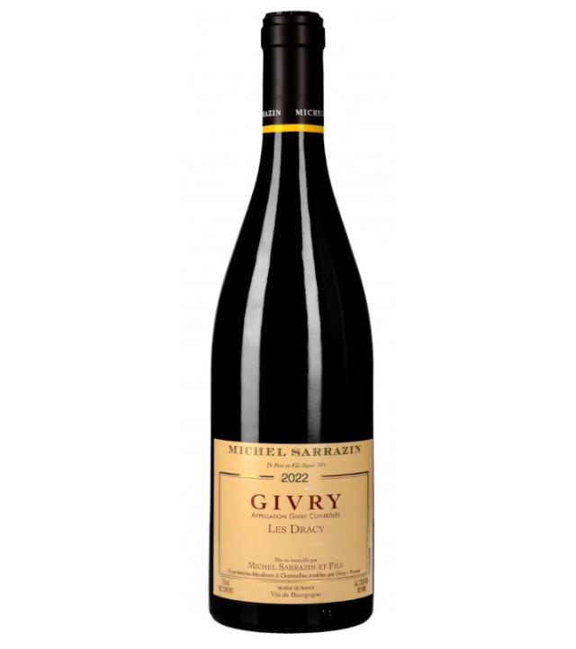 Givry, les Dracy 2022, domaine Michel Sarrazin et Fils