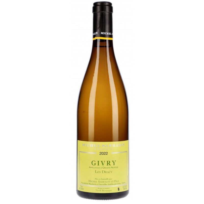 Givry blanc, les Dracy 2022, domaine Michel Sarrazin et Fils