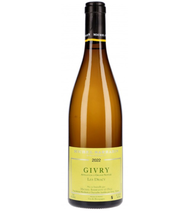 Givry blanc, les Dracy 2022, domaine Michel Sarrazin et Fils