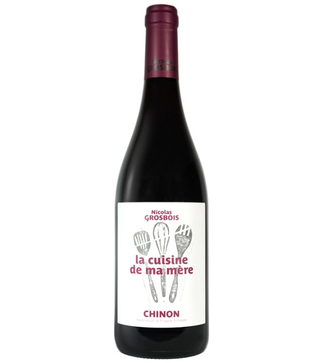 Chinon, la Cuisine de ma Mère 2023, domaine Grosbois